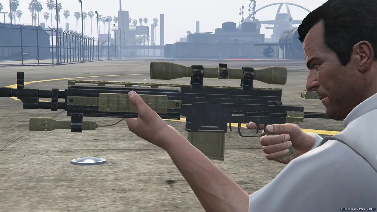 Снайперская винтовка Пирса Ниванса из RE 6 1.0 / GTA 5