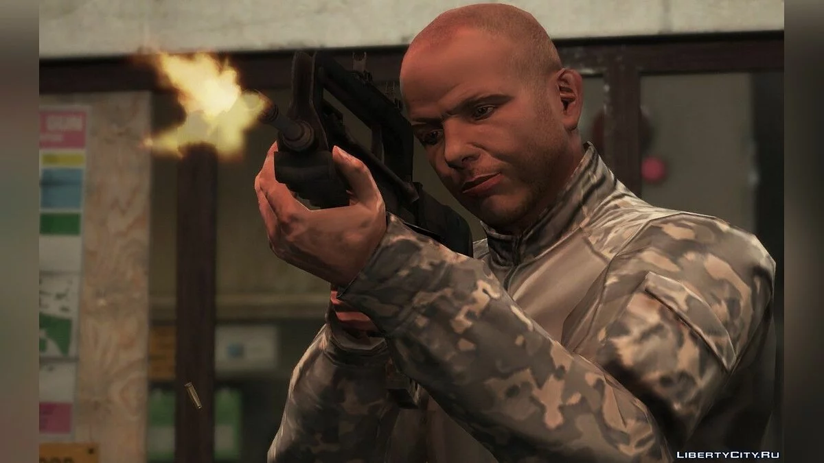 Новый скин для автомата / GTA 5