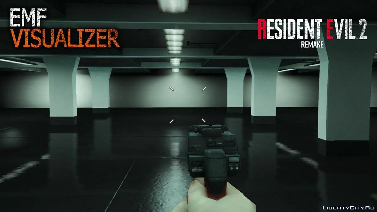 Пистолет Visualizer из игры Resident Evil 2 Remake / GTA 5