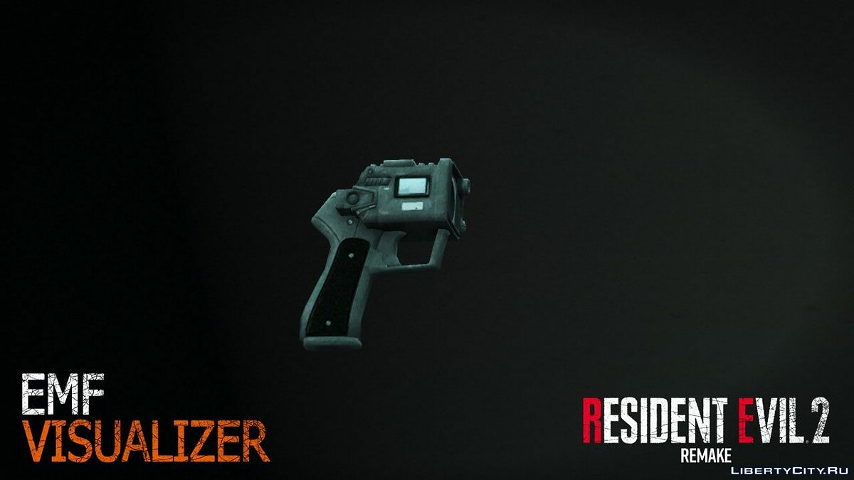 Скачать Пистолет Visualizer из игры Resident Evil 2 Remake для GTA 5