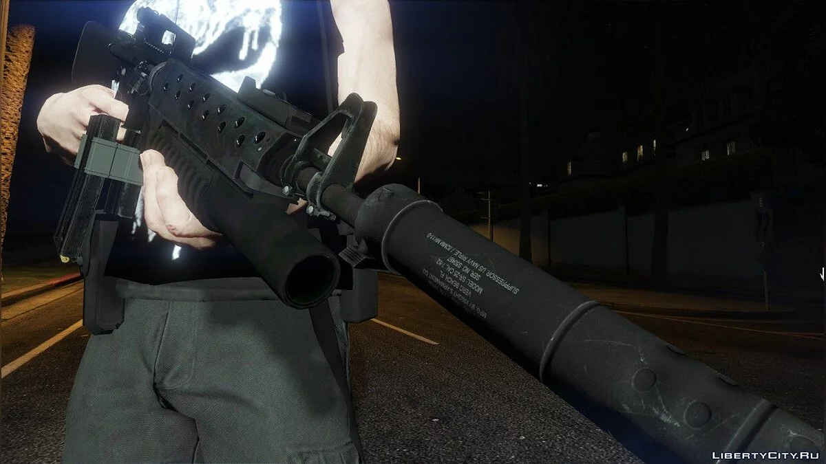 Глушитель для M16A2 + M203 / GTA 5