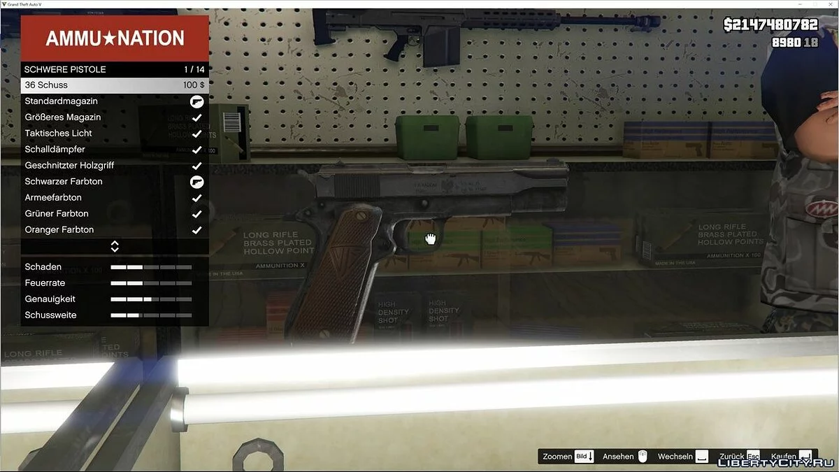 Новые раскраски для Vis Pistol wz.35 Польша / GTA 5