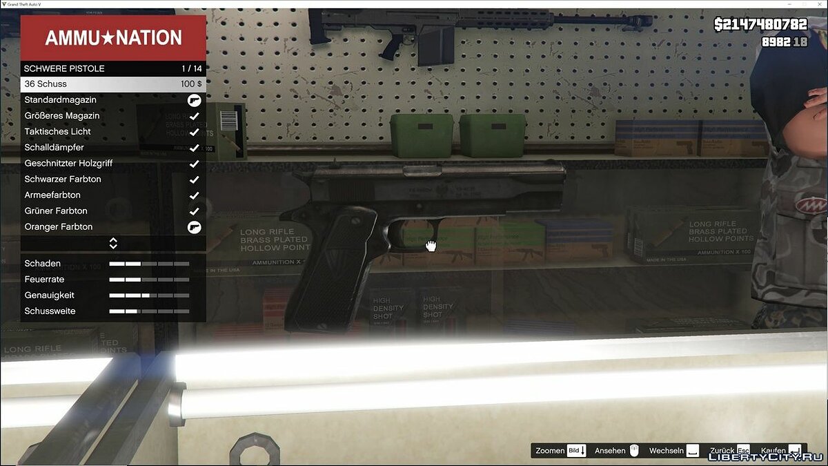 Скачать Новые раскраски для Vis Pistol wz.35 Польша для GTA 5