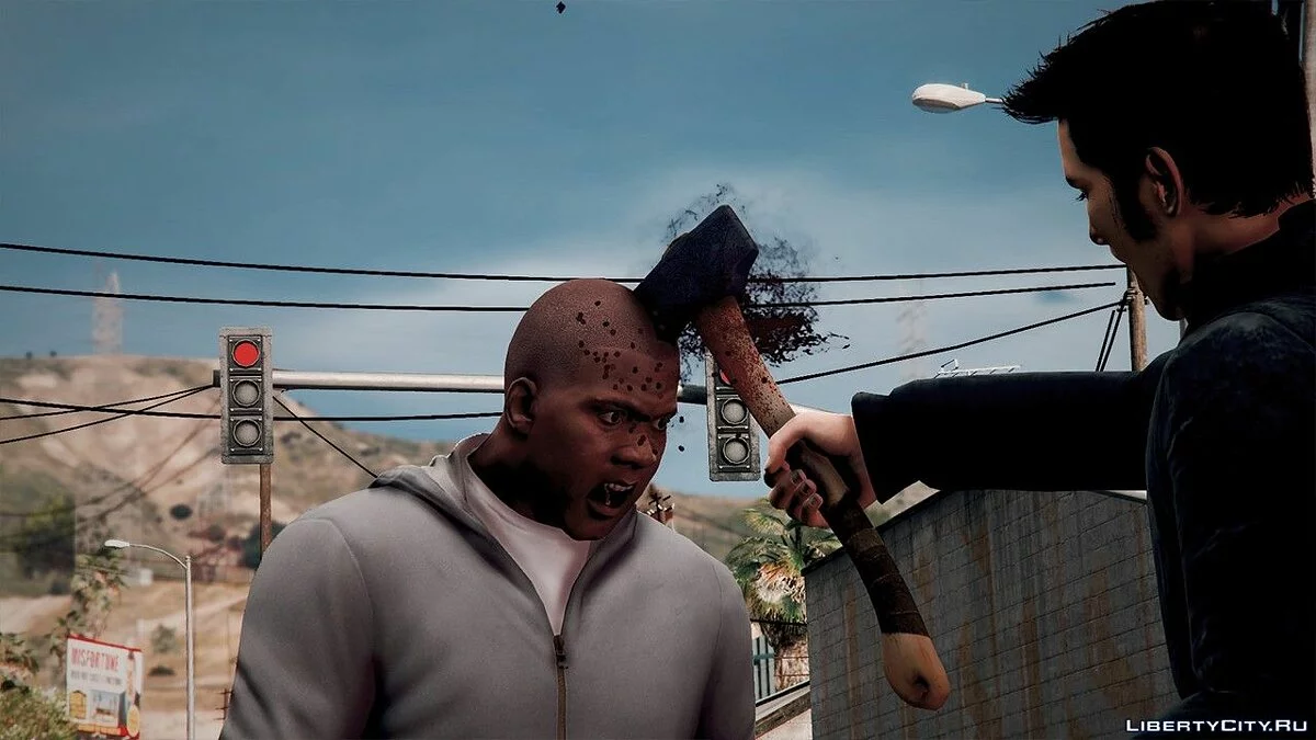 Топор из игры COD: Infinite Warfare / GTA 5