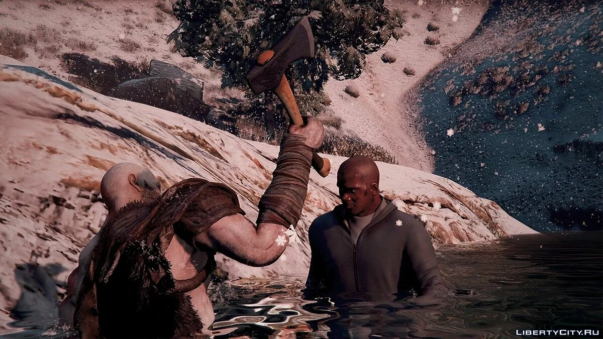 Топор из игры COD: Infinite Warfare / GTA 5