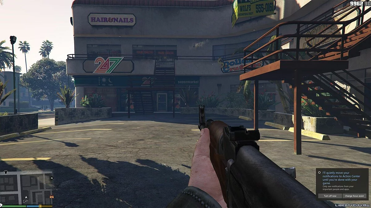Ak-47 анимированный / GTA 5