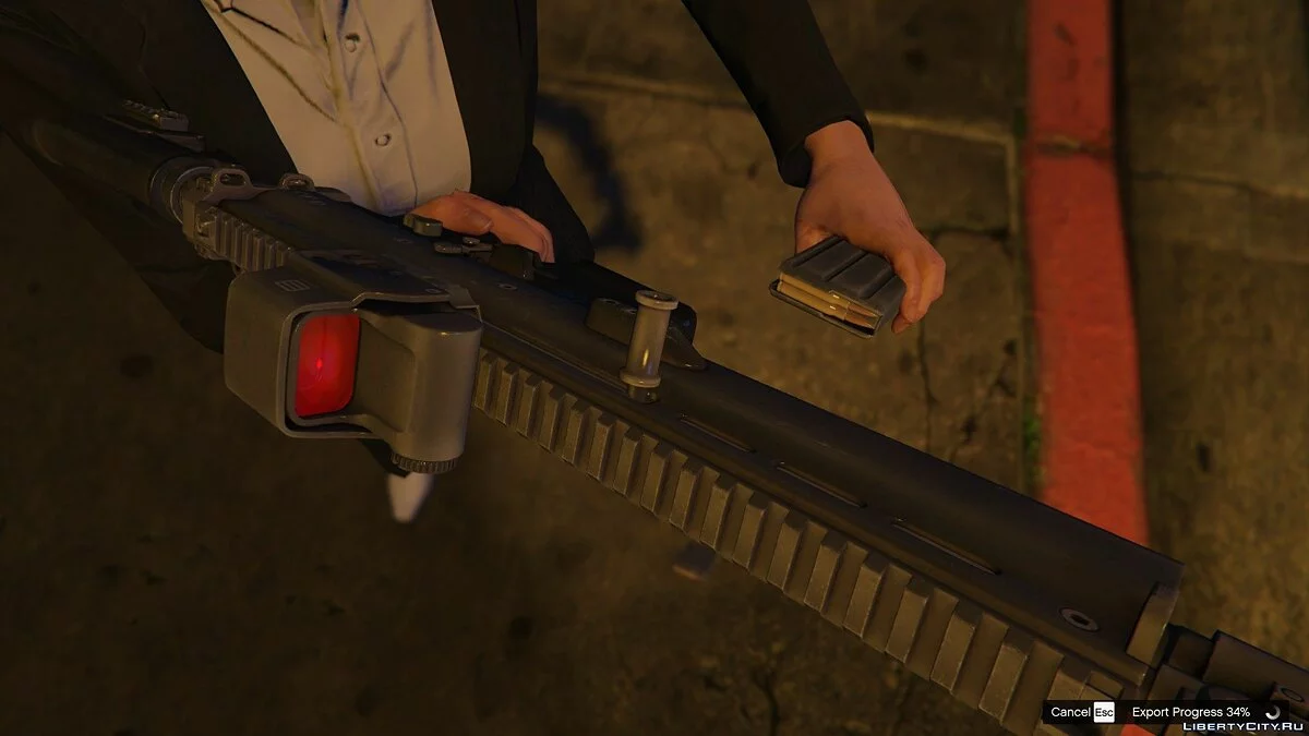 SCAR-H из World War 3 / GTA 5