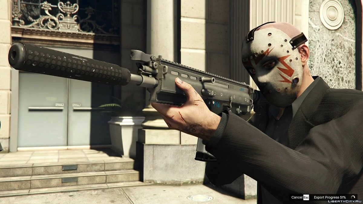 SCAR-H из World War 3 / GTA 5
