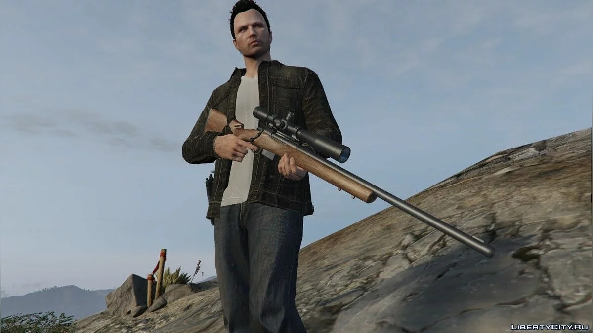 Винтовка Винчестер модель 70 / GTA 5
