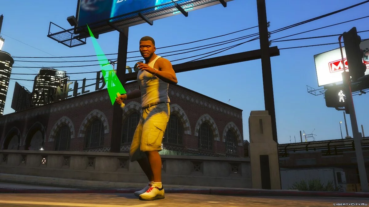 Z-Saber из игры Megaman / GTA 5