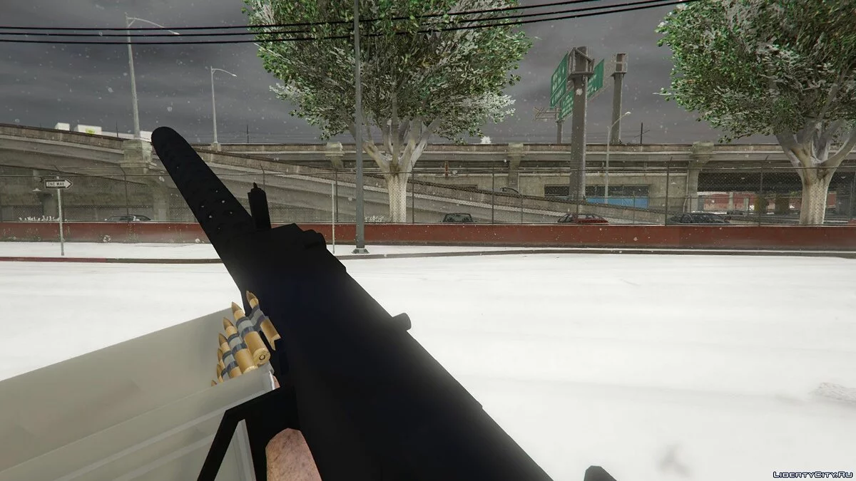 Browning M1919A4 анимированный / GTA 5