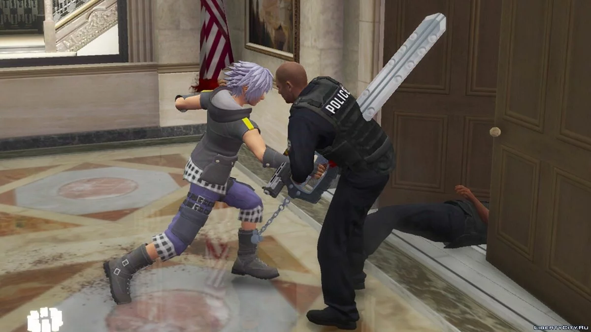 Меч из Kingdom Hearts / GTA 5