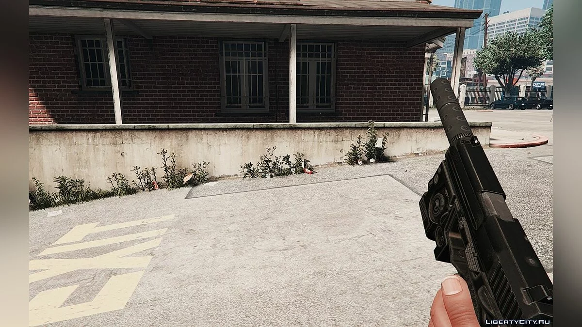 USP .45 из Call of Duty: Modern Warfare Remastered / GTA 5
