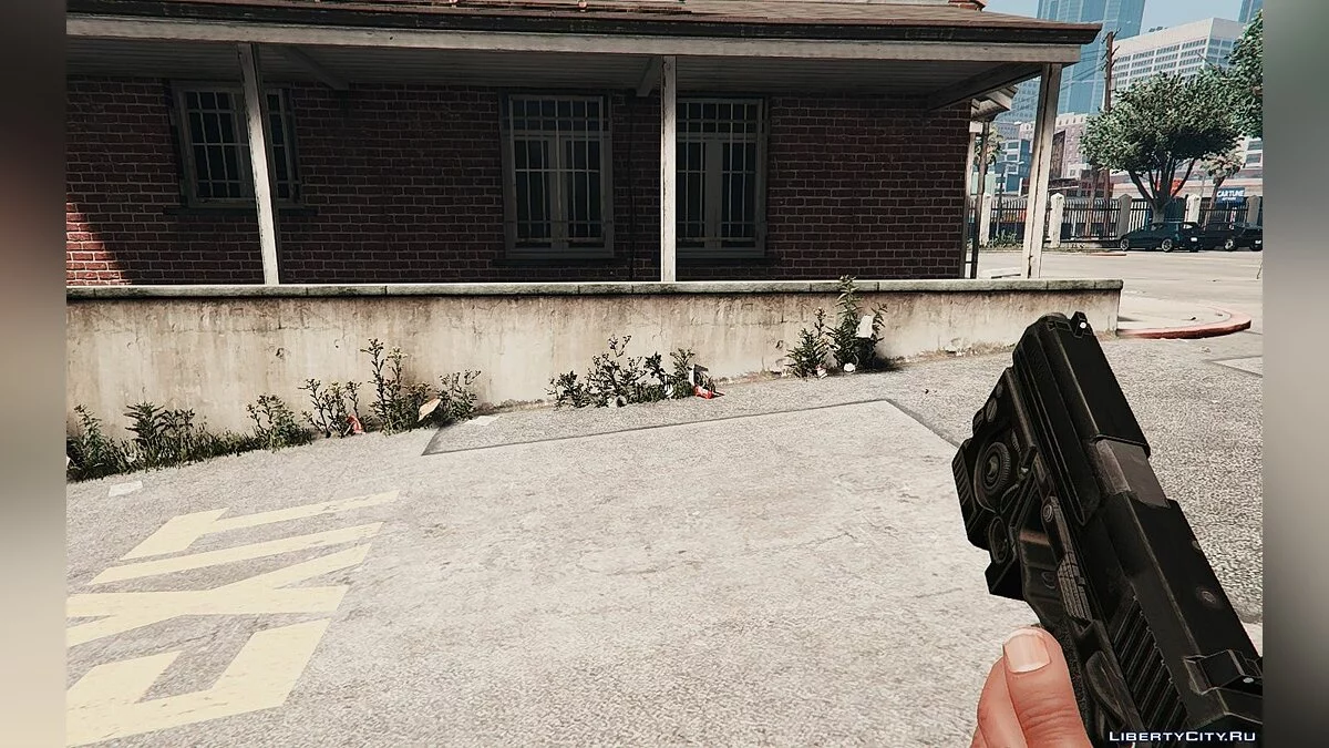 USP .45 из Call of Duty: Modern Warfare Remastered / GTA 5