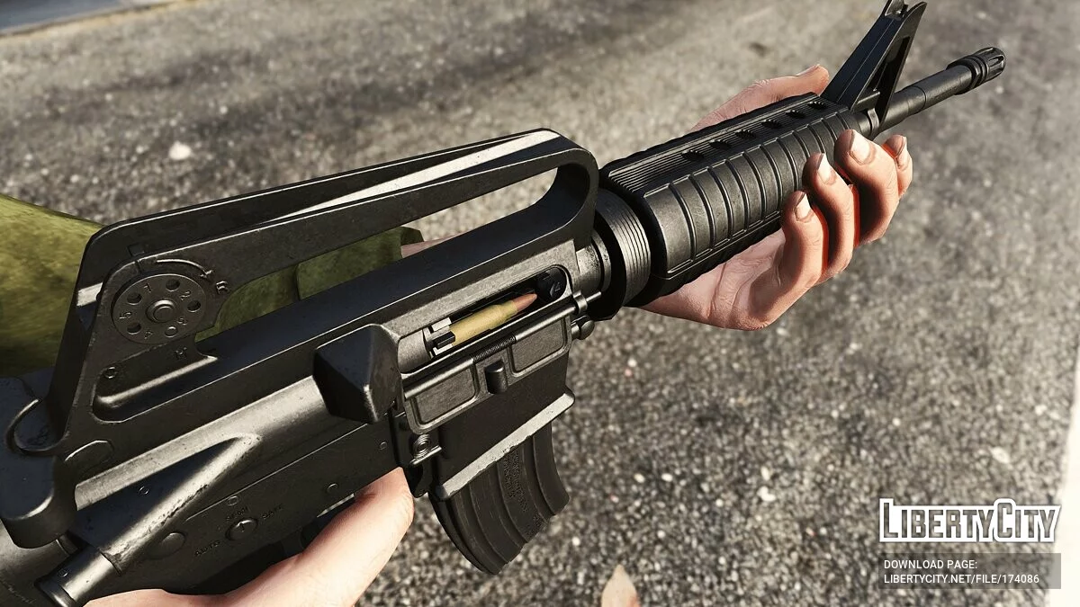 Colt CAR-15 [Анимированный] / GTA 5