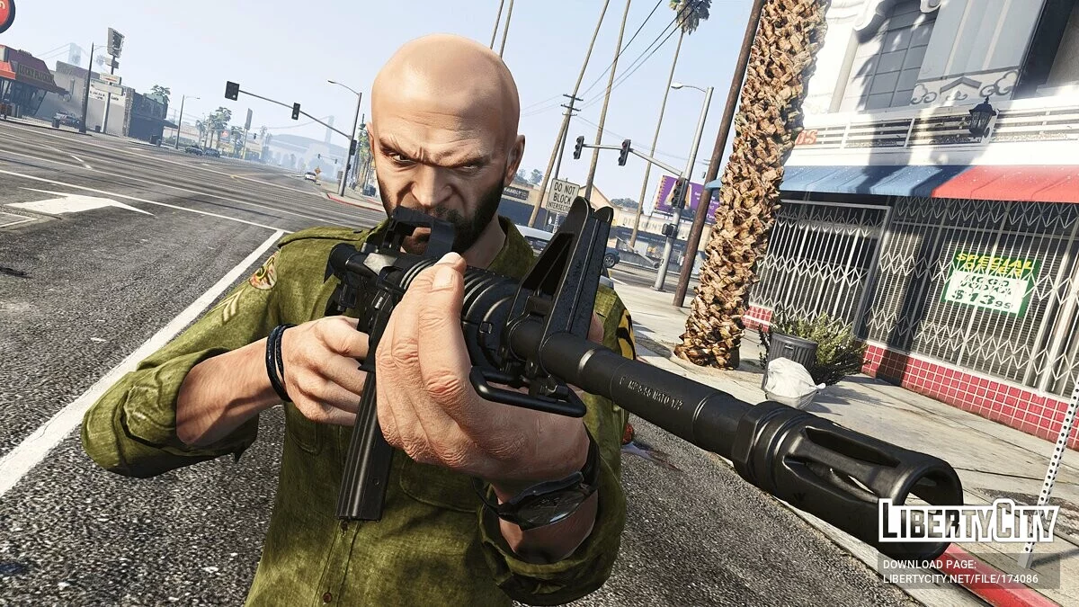 Colt CAR-15 [Анимированный] / GTA 5