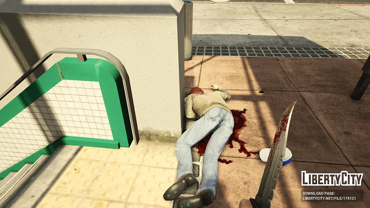 USMC Inspired Knife Ретекстур 1.0 / GTA 5