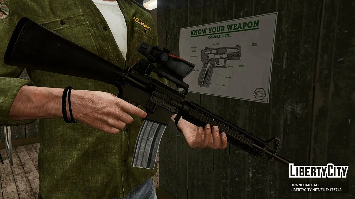[INS2] Colt M16A4 1.1 / GTA 5