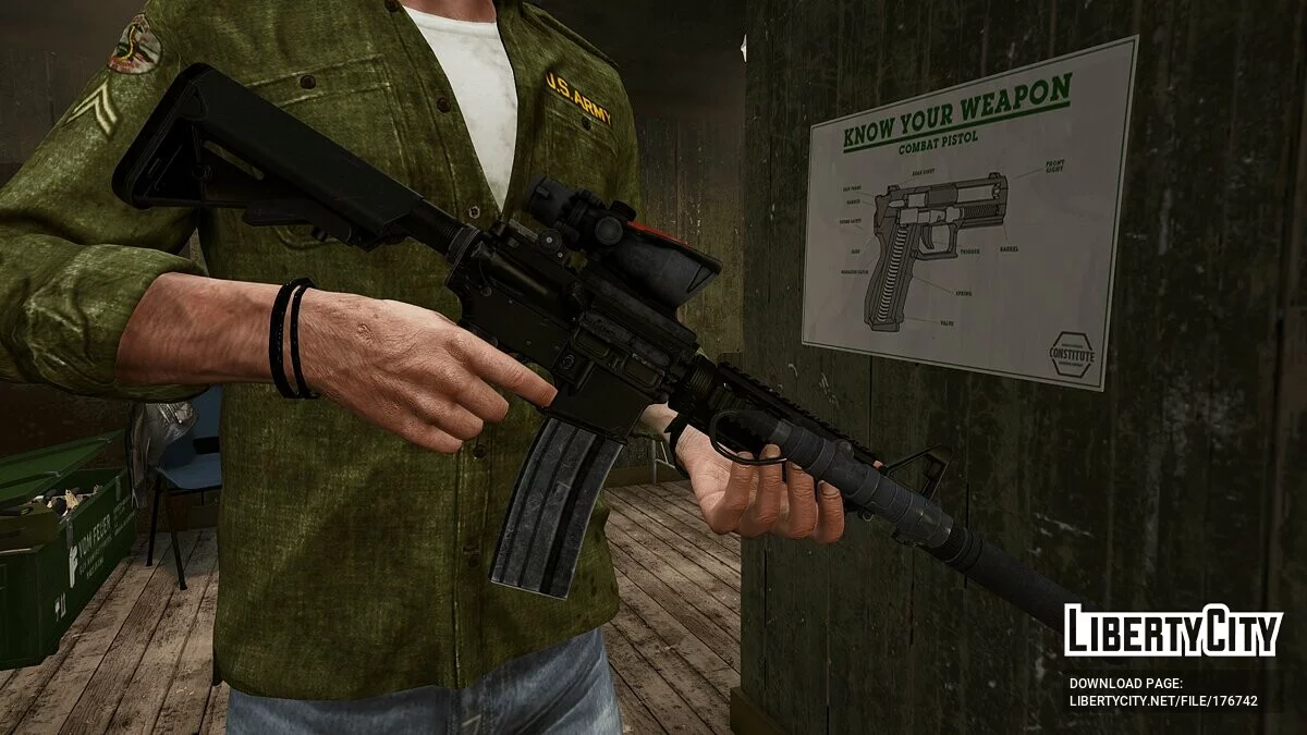 [INS2] MK18 Mod 0 1.0 / GTA 5
