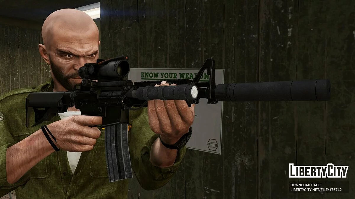 [INS2] MK18 Mod 0 1.0 / GTA 5