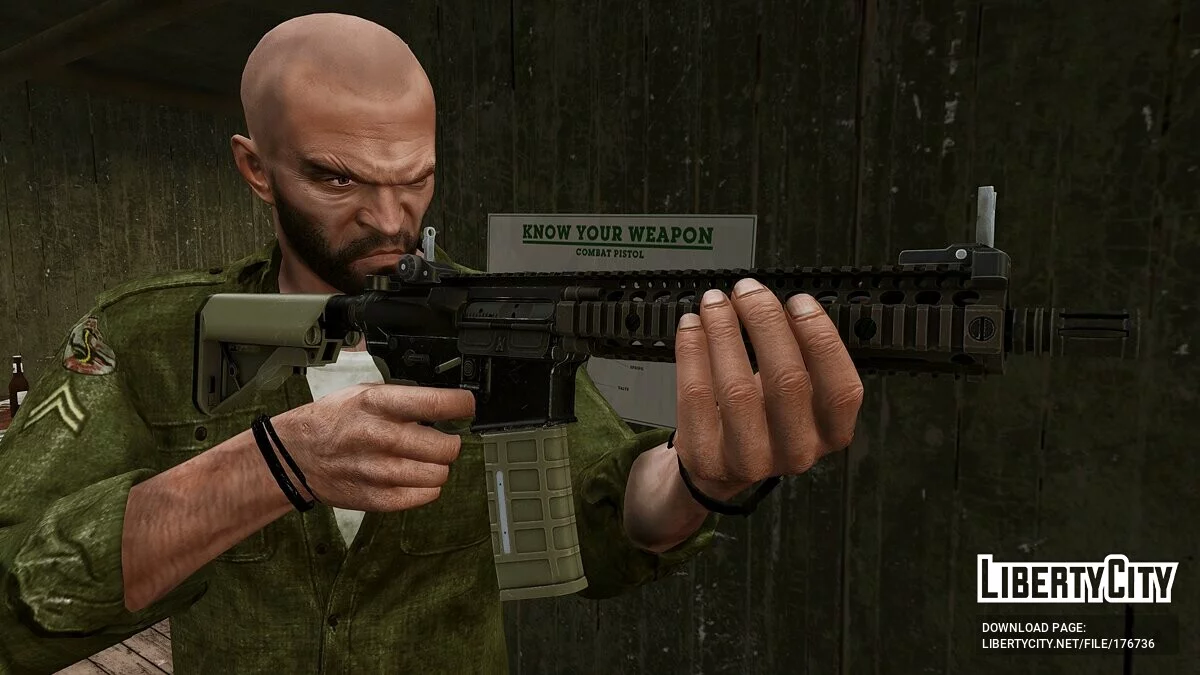 [INS2] MK18 Mod 1 CQBR 1.0 / GTA 5