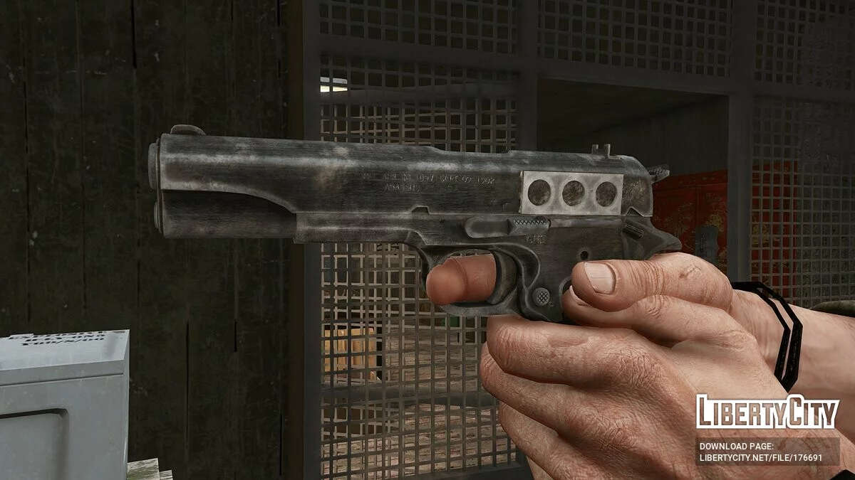 Post Apocalyptic M1911 1.0 / GTA 5
