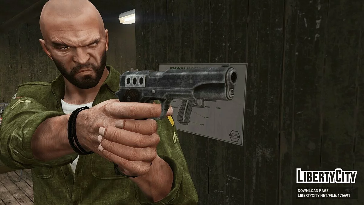 Post Apocalyptic M1911 1.0 / GTA 5