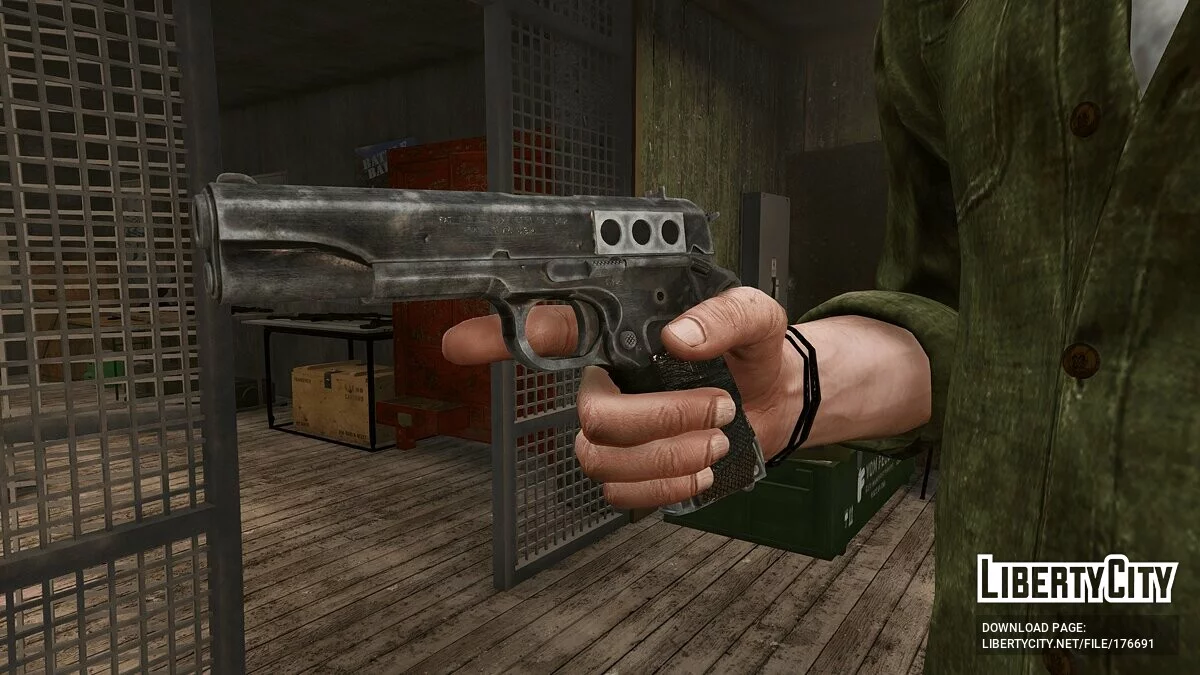 Post Apocalyptic M1911 1.0 / GTA 5