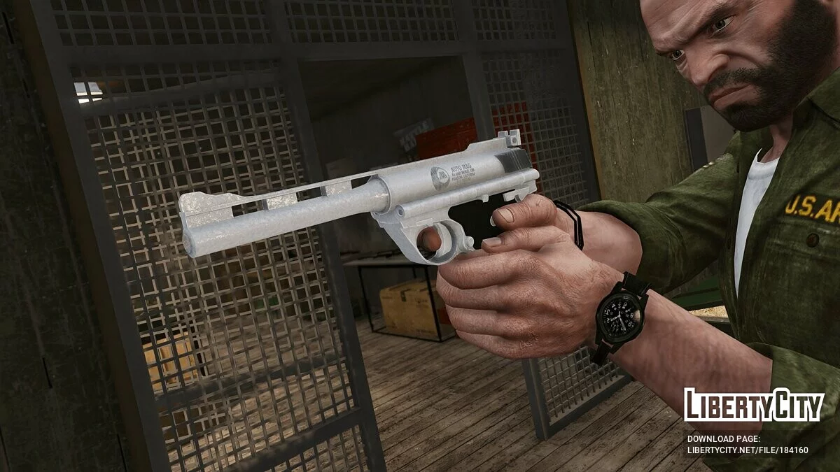 Auto Mag AMP Model 180 [Animated] 1.0 / GTA 5