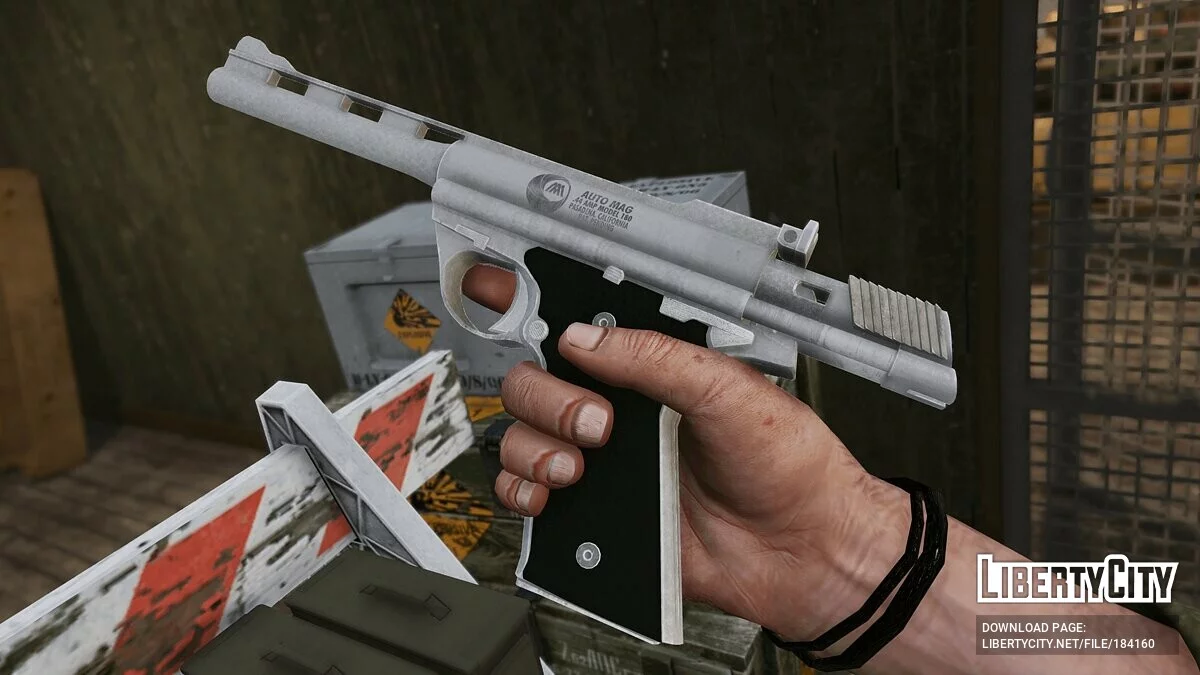 Auto Mag AMP Model 180 [Animated] 1.0 / GTA 5