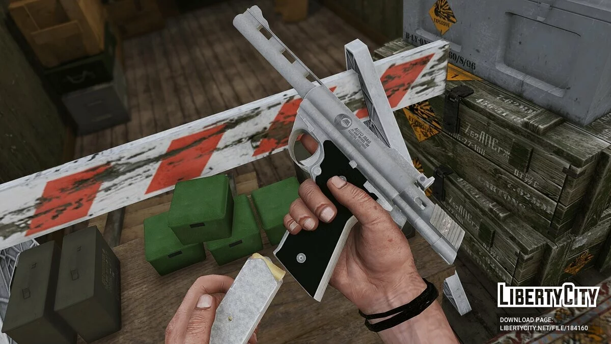 Auto Mag AMP Model 180 [Animated] 1.0 / GTA 5