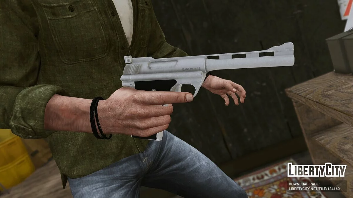 Auto Mag AMP Model 180 [Animated] 1.0 / GTA 5