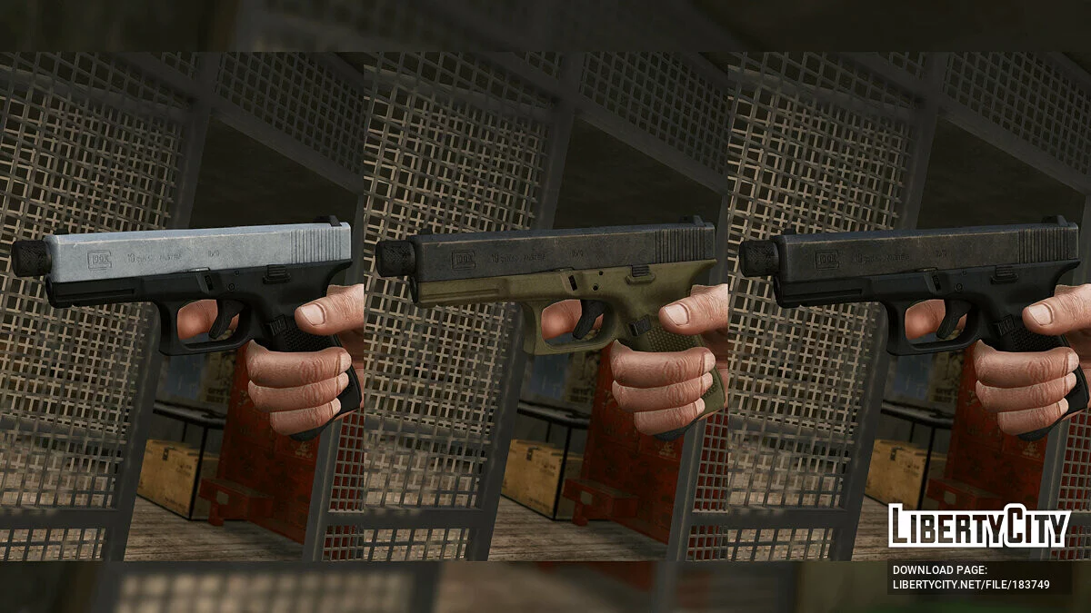Glock 19 Gen 4 1.3 / GTA 5