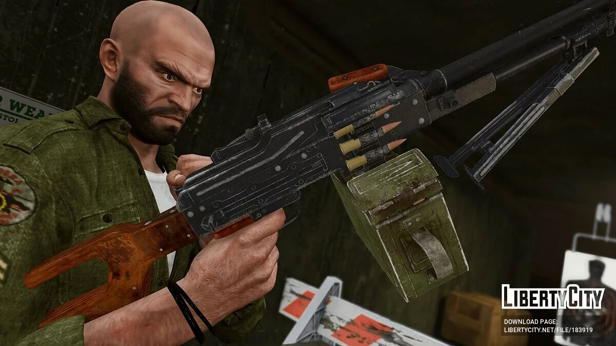 [INS2] PK Machine Gun 1.0 / GTA 5