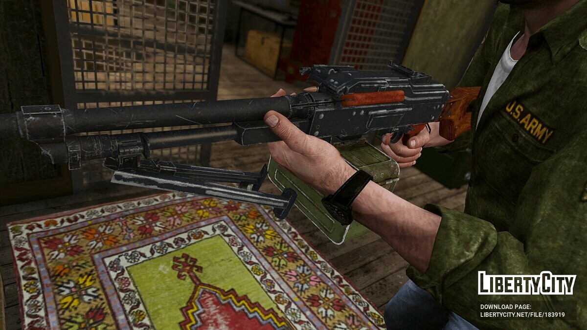 Скачать [INS2] PK Machine Gun 1.0 для GTA 5