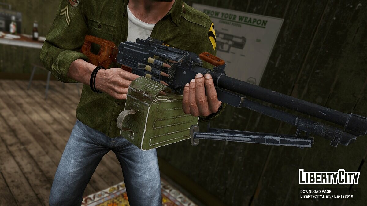 Скачать [INS2] PK Machine Gun 1.0 для GTA 5