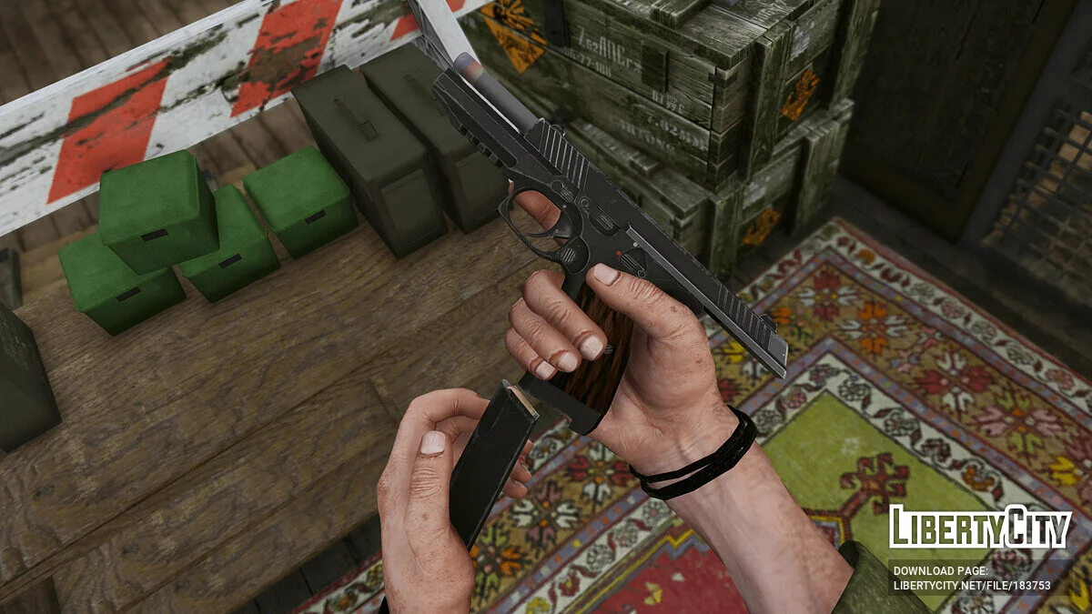 Kalashnikov Concern PL-14 [Animated] 1.0 / GTA 5