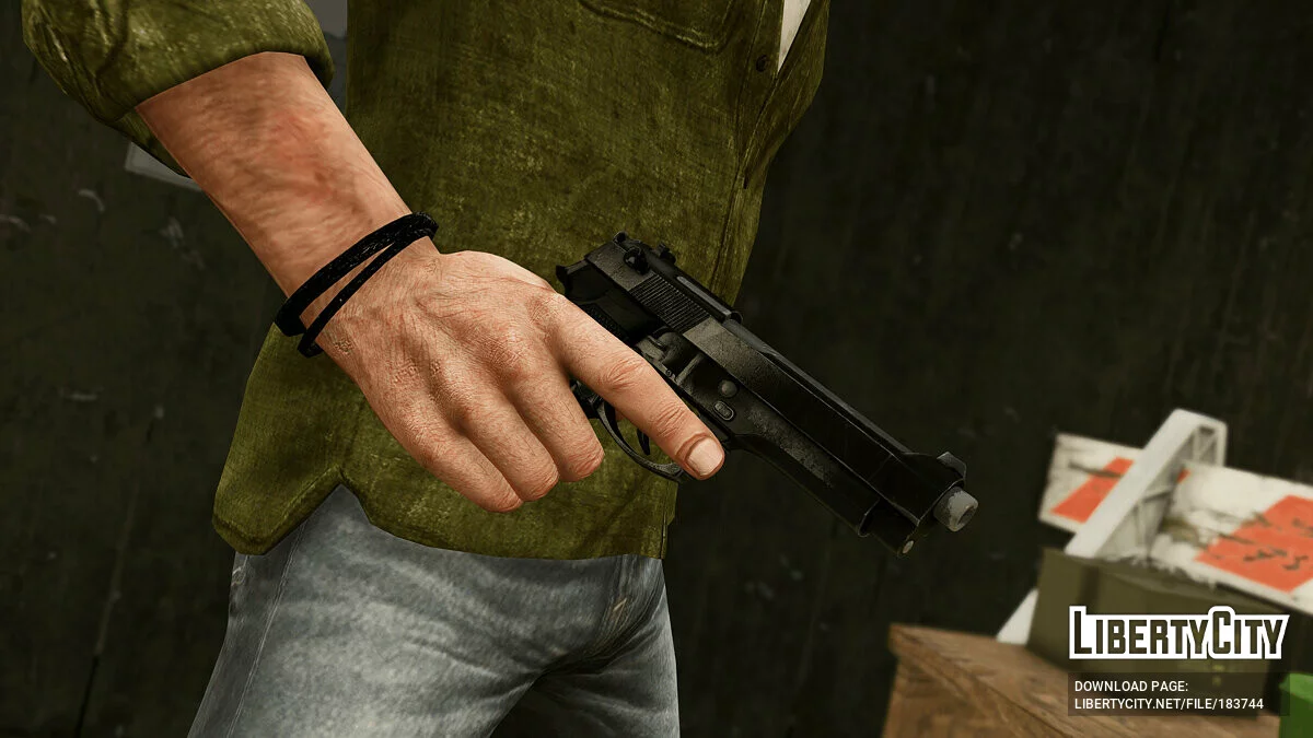 [RON] Beretta M9 1.1 / GTA 5
