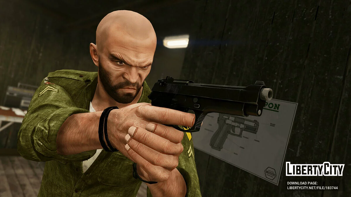 [RON] Beretta M9 1.1 / GTA 5