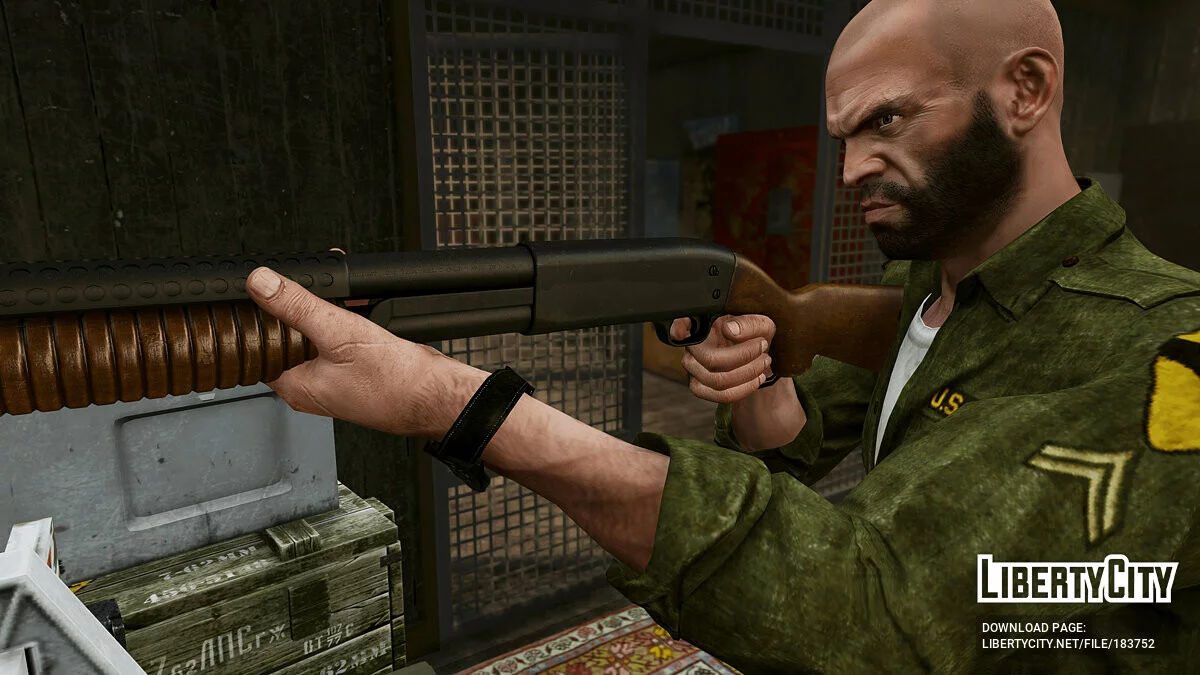 [RS2V] Ithaca M37 'Trench Gun' / GTA 5