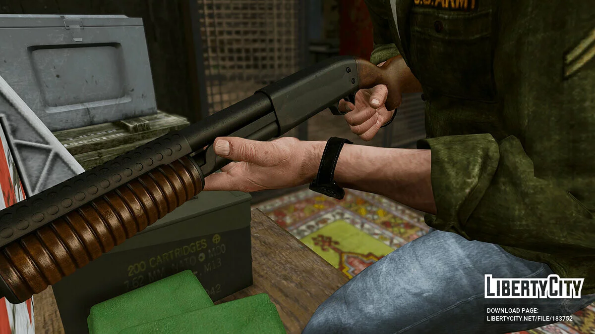 [RS2V] Ithaca M37 'Trench Gun' / GTA 5