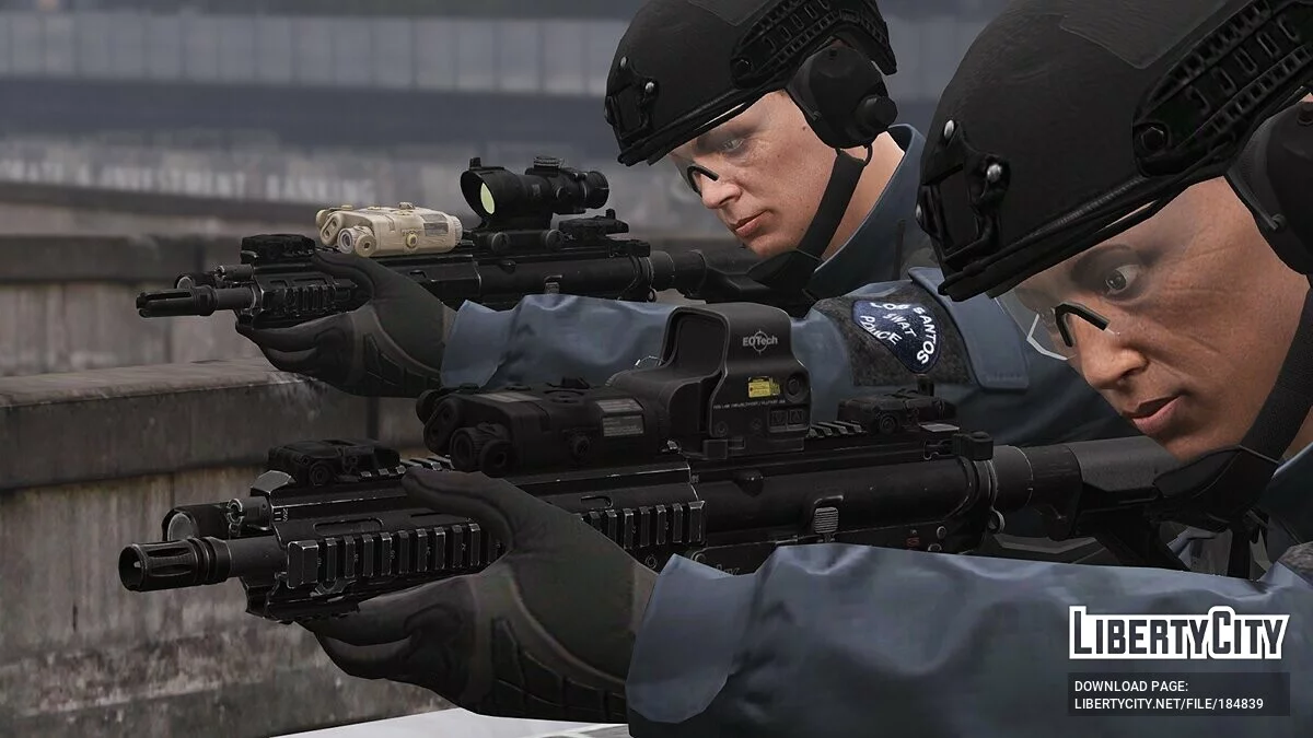 HK-416 from Escape From Tarkov / GTA 5