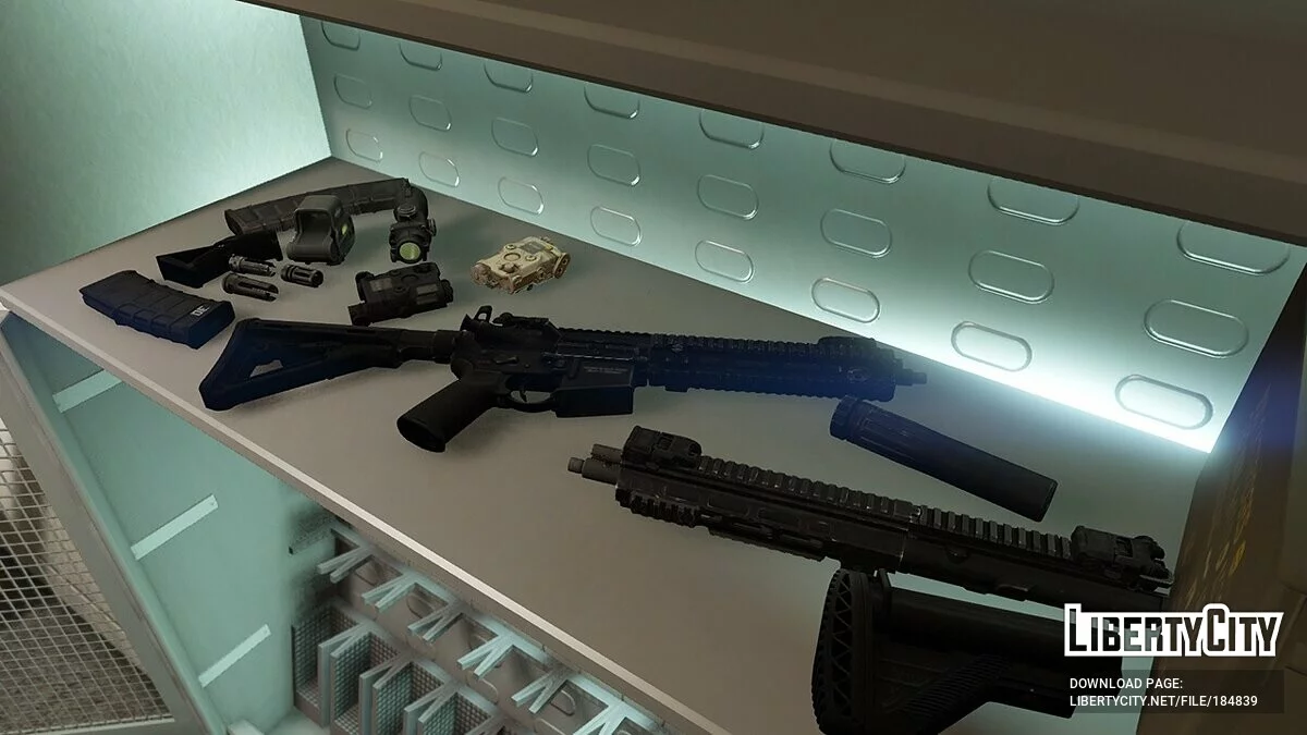 HK-416 from Escape From Tarkov / GTA 5