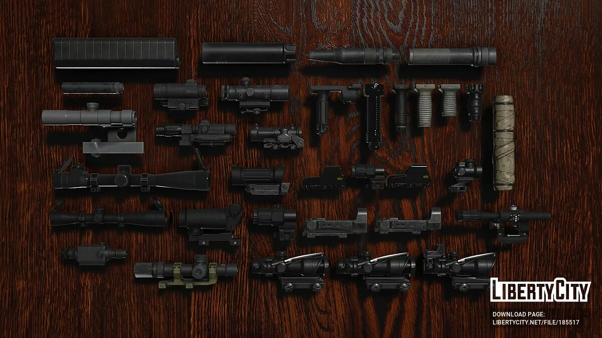 Insurgency Sandstorm Attachments Pack 1.2 / GTA 5