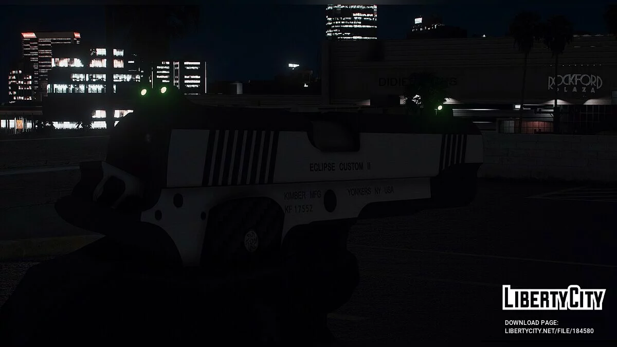 Kimber Eclipse Custom II [Animated] [SP + FiveM] 1.0 / GTA 5