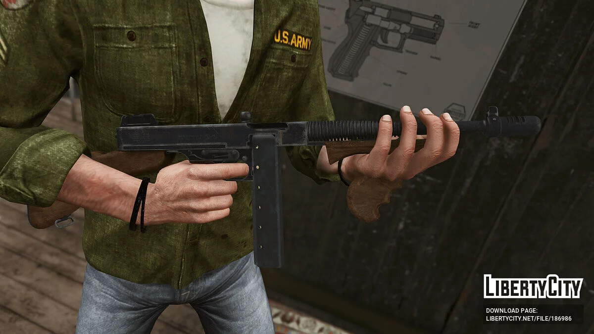 M1928A1 Thompson 1.0 / GTA 5
