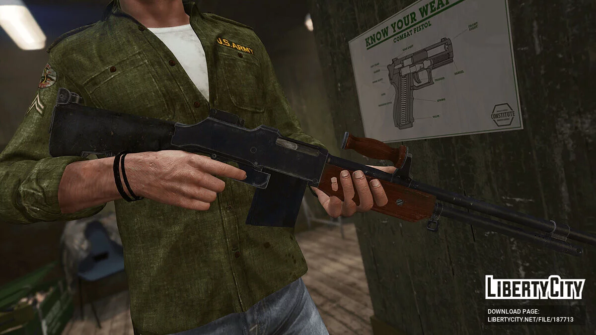 M1918A2 Browning Automatic Rifle 1.0 / GTA 5