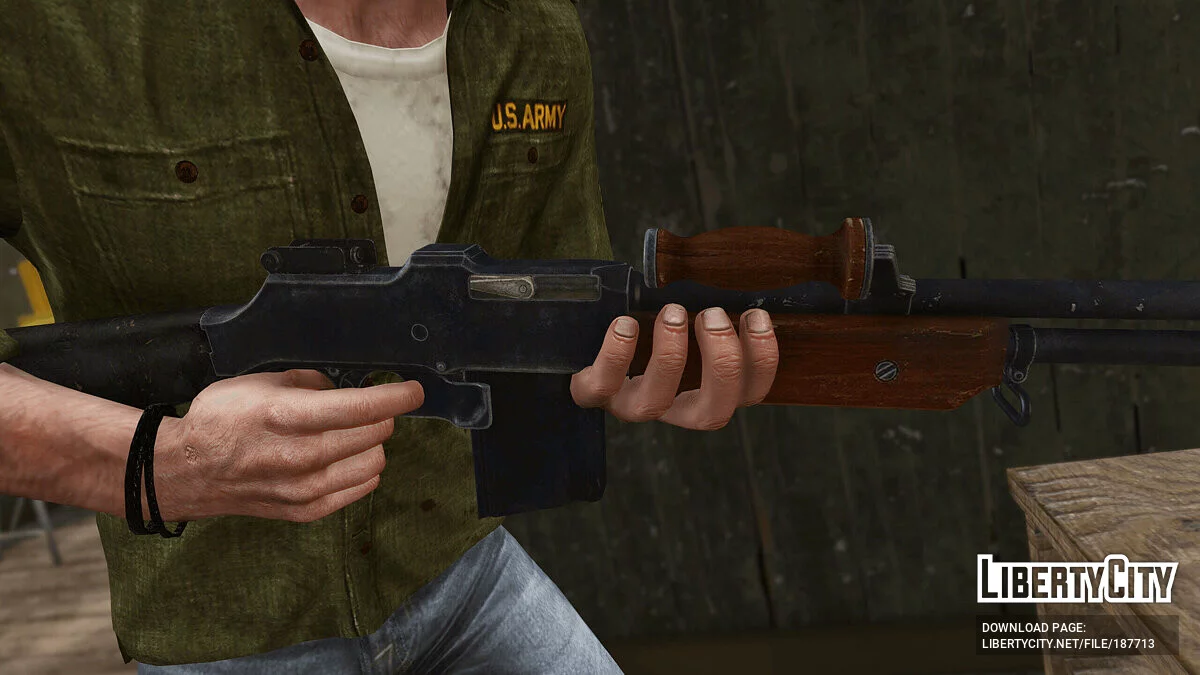 M1918A2 Browning Automatic Rifle 1.0 / GTA 5