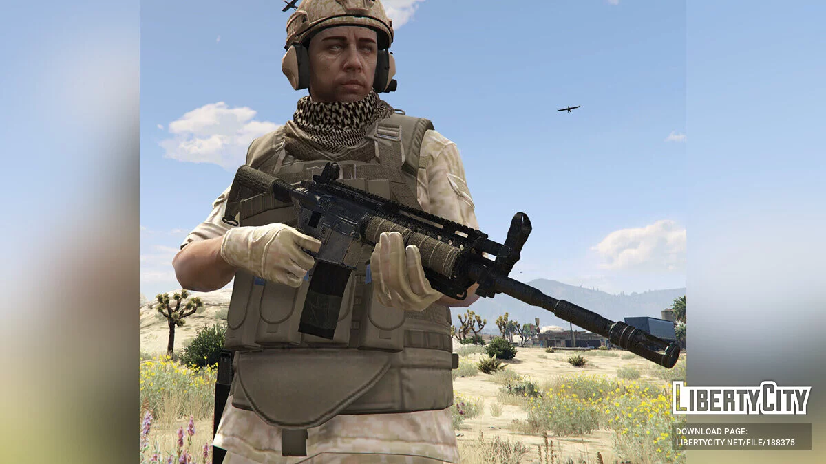 M4A1 из Call of Duty: Modern Warfare 2 Remastered 1.0 / GTA 5