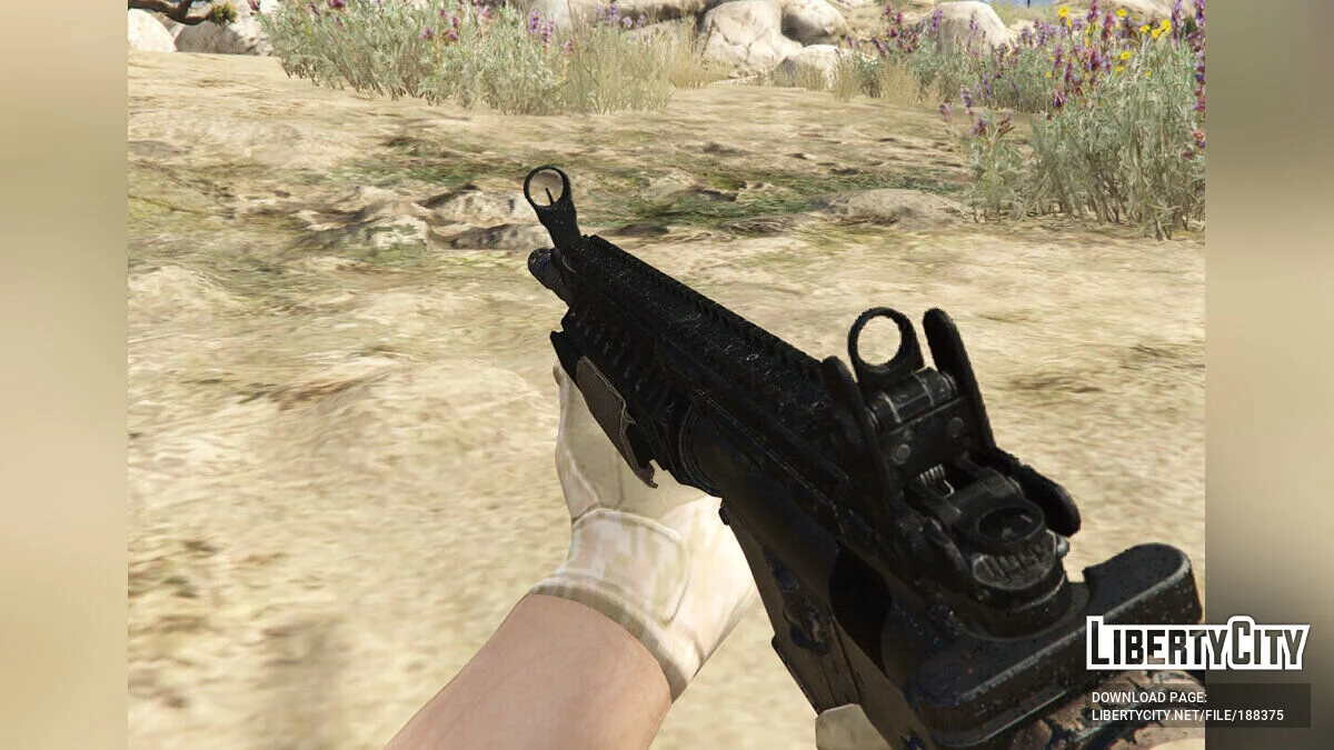 M4A1 из Call of Duty: Modern Warfare 2 Remastered 1.0 / GTA 5